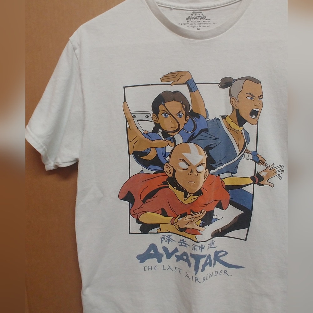 AVATAR The Last Airbender Animation Tee T shirt Unisex Mens MEDIUM M